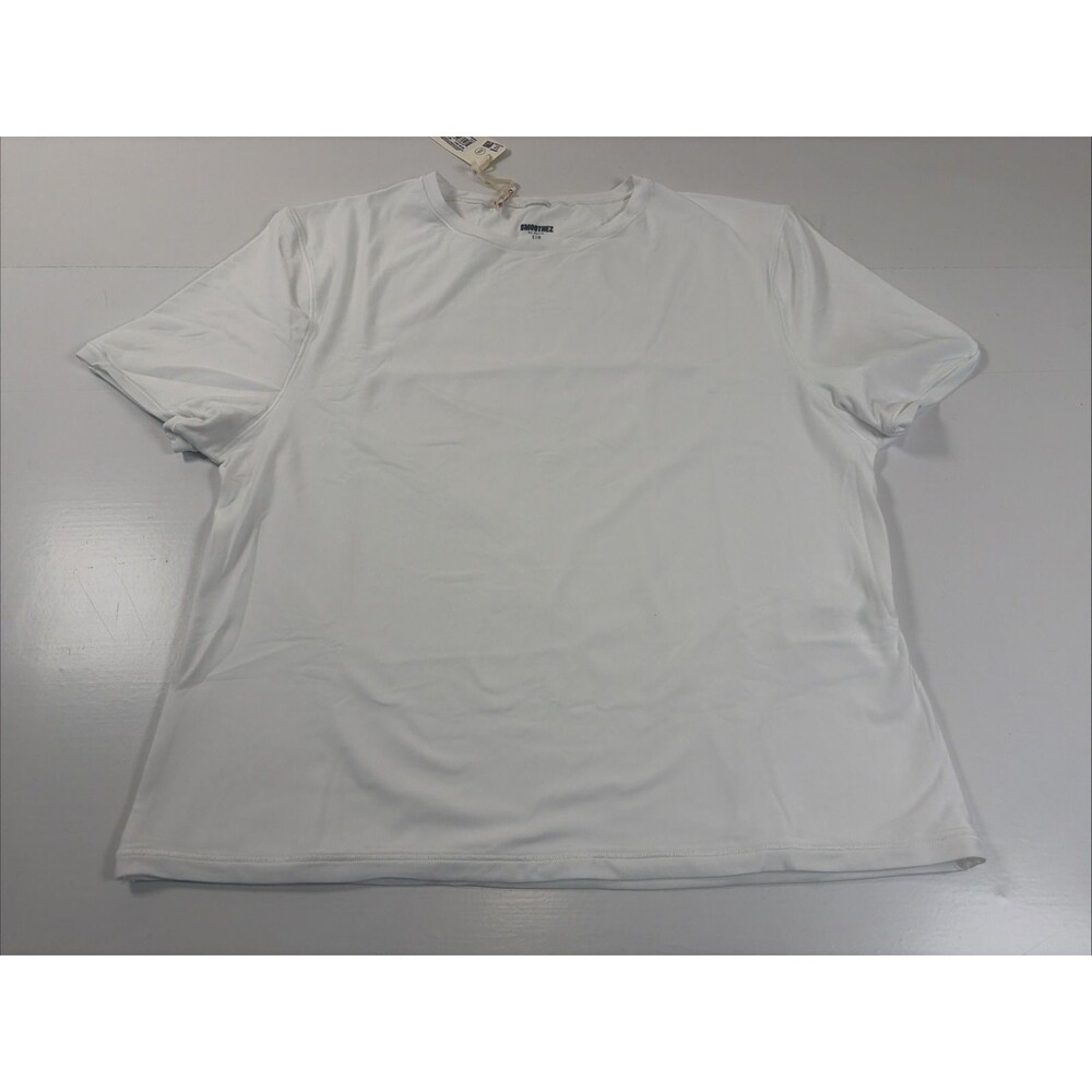 Aerie Smoothez T-Shirt White Short Sleeve Stretchy Slim Fit Basic Size Large